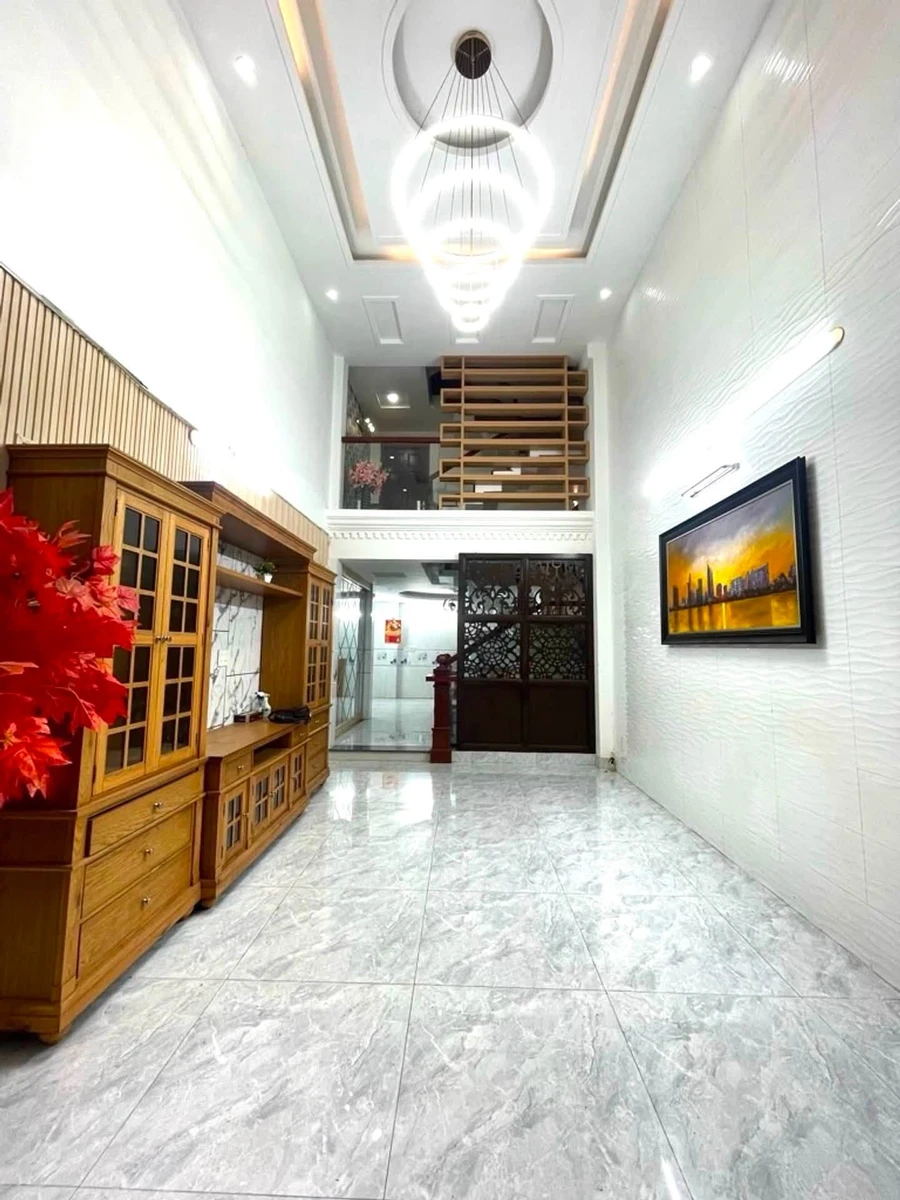 Bán nhà 5 tầng hẻm xe hơi 4x15m nở hậu đường Quang Trung, Gò Vấp, 7.x tỷ - Ảnh 1