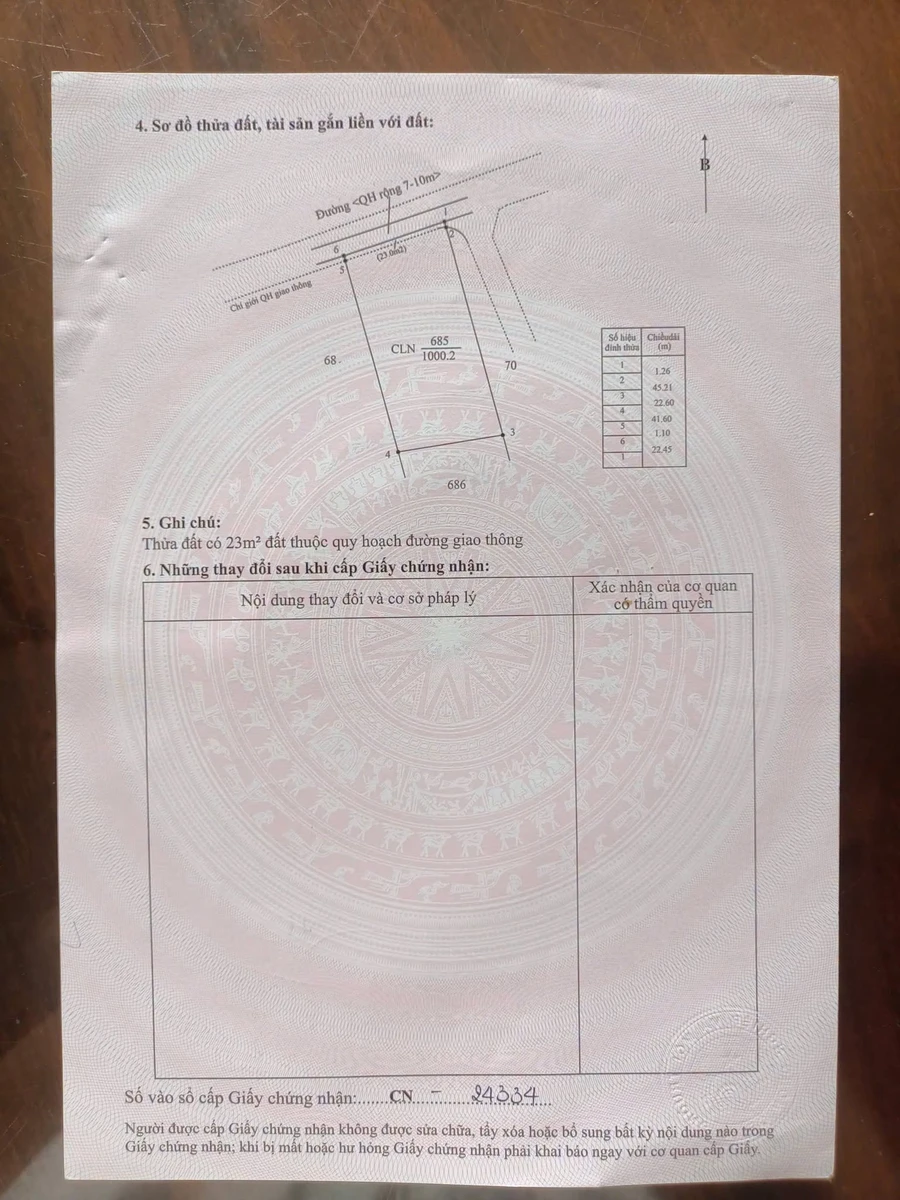 Đất bán 1012,5 m2 gần Hồ Ea Kao, Đắk Lắk 850 triệu - Ảnh 1