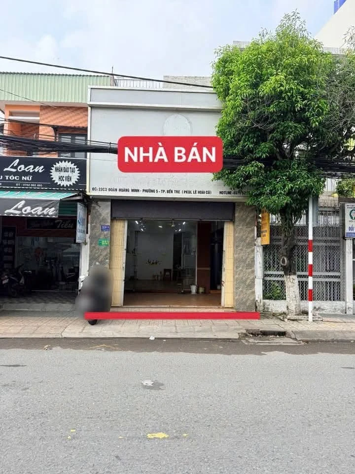 Bán nhà mặt tiền 97m² kinh doanh Đoàn Hoàng Minh, An Hội, Bến Tre - Ảnh 1