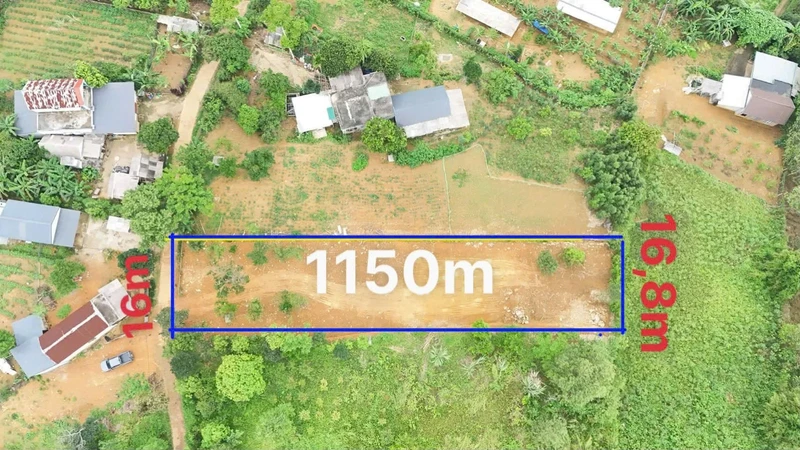 Bán đất Hợp Phong Cao Phong Hòa Bình 1155m2 giá 1 tỷ
