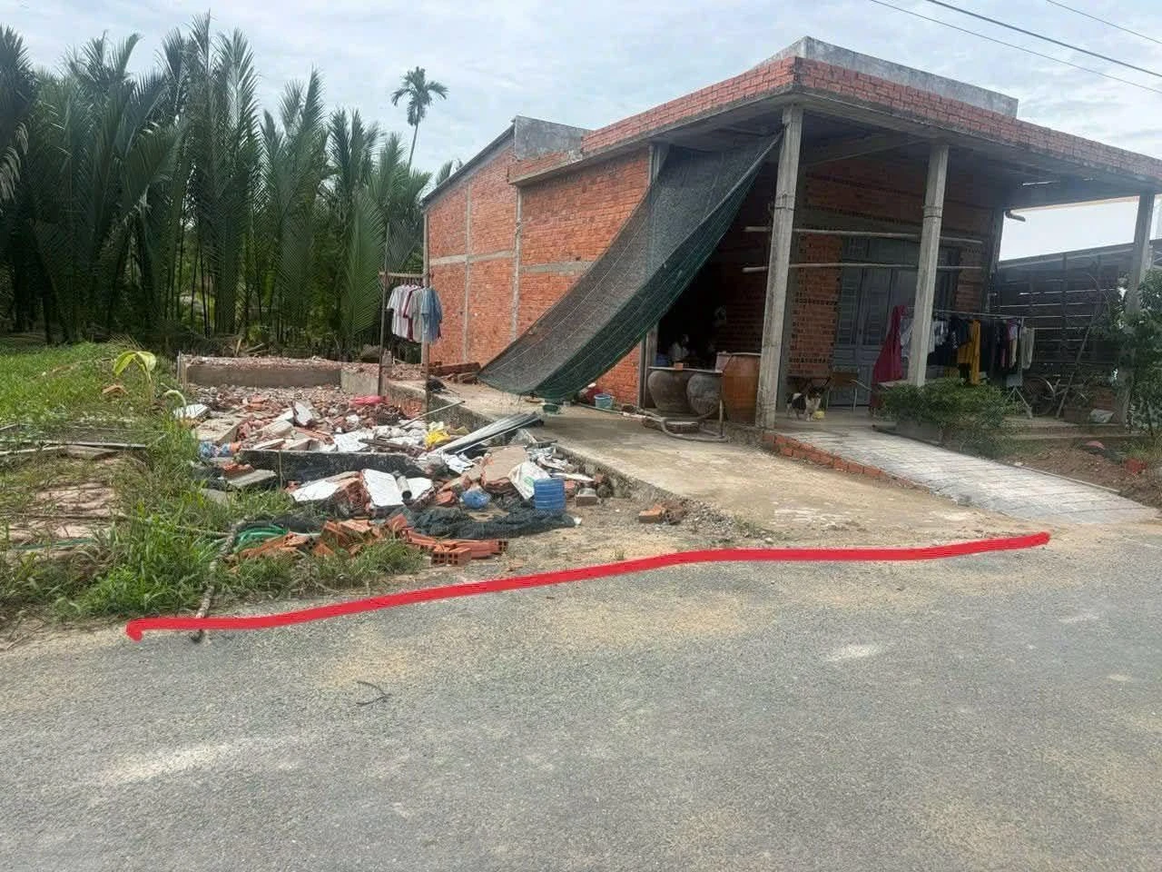 Bán nền mặt tiền 133,7m² Tân Thành Bình, Bến Tre 399 triệu - Ảnh 1