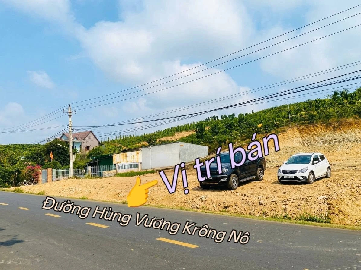 Bán đất thổ cư 100m2 đường Hùng Vương Krông Nô 789 triệu - Ảnh thu nhỏ 2