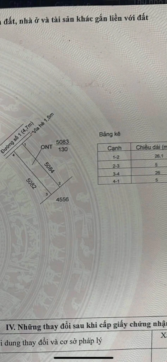 Bán 3 lô đất KDC gần chợ Long Sơn, 5x25/26/27m, 950tr/lô - Ảnh thu nhỏ 4