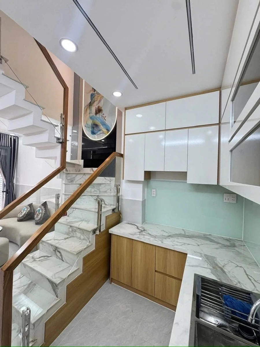 Bán nhà mới 2 tầng hẻm 4m, 24m2, giá 3,25 tỷ, Bình Hưng Hòa, Bình Tân - Ảnh thu nhỏ 3