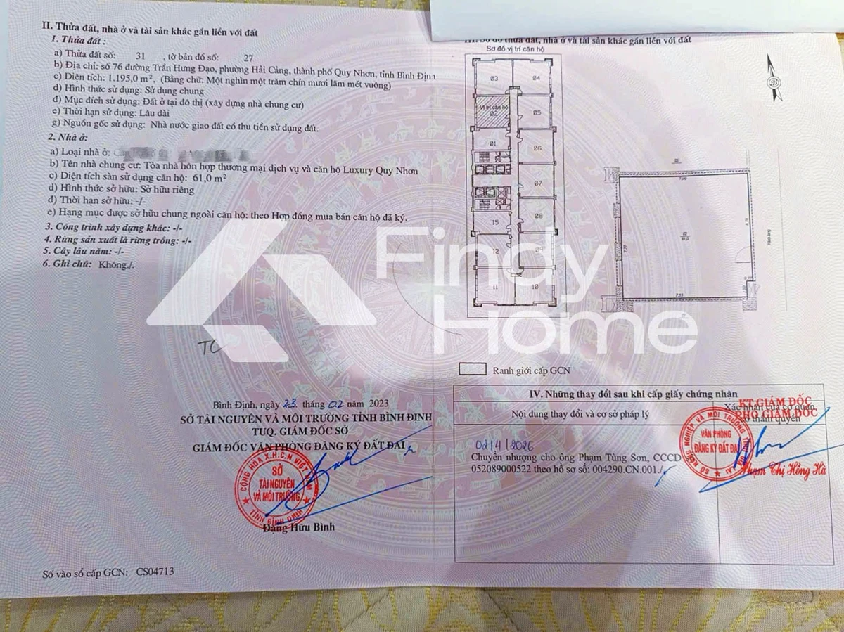 Bán căn 2PN Altara Residences Quy Nhơn 61m² sổ hồng 1.85 tỷ - Ảnh thu nhỏ 3