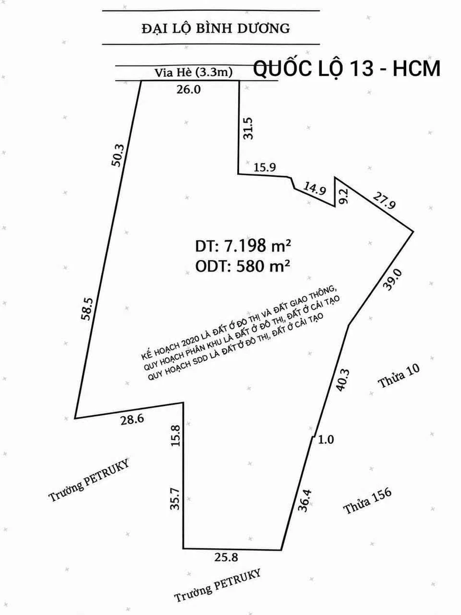 Bán đất mặt tiền Đại lộ Bình Dương 7.189m² Hiệp Thành Bình Dương - Ảnh thu nhỏ 2