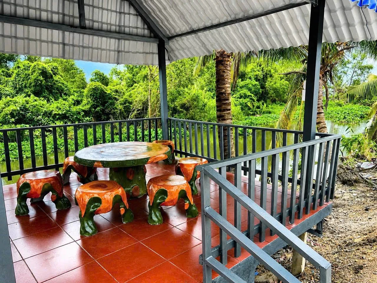 Bán nhà vườn view sông 746m2 mặt tiền đường bê tông tại xã Bình Đức, Bến Lức - Ảnh thu nhỏ 5