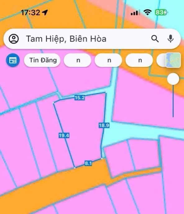 Bán lô đất thổ cư 220m2 sổ hồng riêng, giá 5,9 tỷ tại phường Tam Hiệp, Đồng Nai - Ảnh thu nhỏ 3