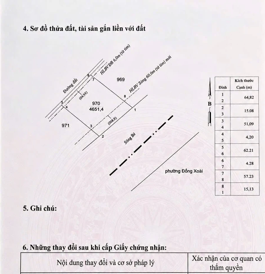 Bán đất vườn sầu riêng 4.600m² view sông Bé, 450 triệu - Ảnh thu nhỏ 3