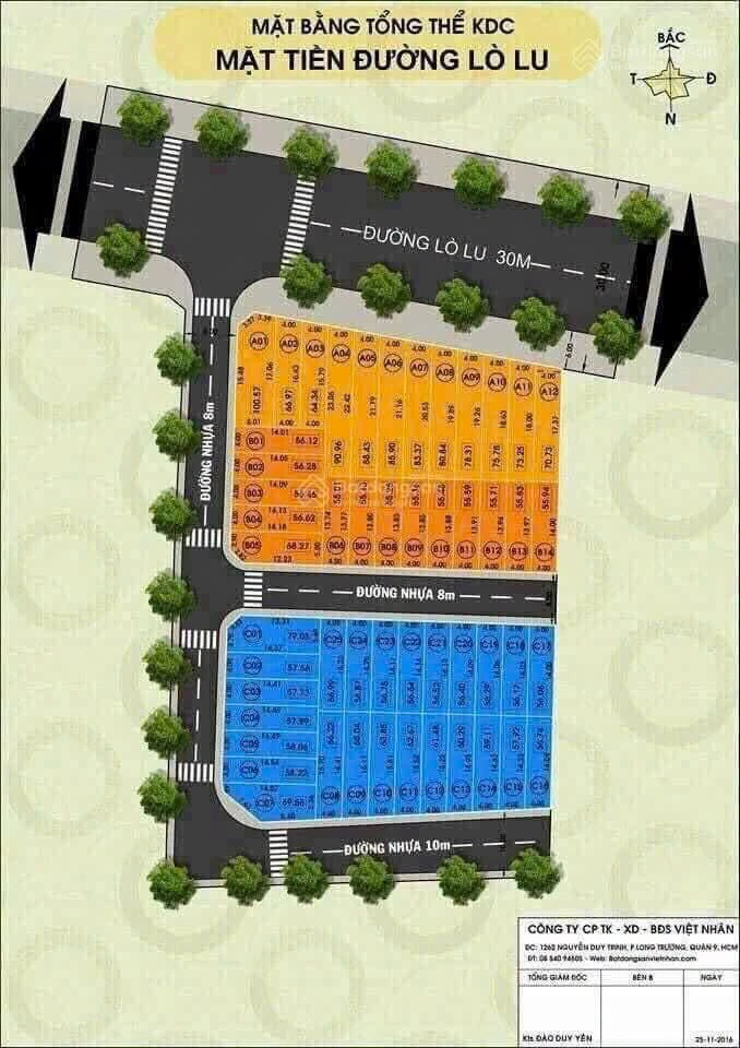 Bán đất 56m2 hẻm 188 Lò Lu, Quận 9 cũ, giá 4,55 tỷ - Ảnh 1