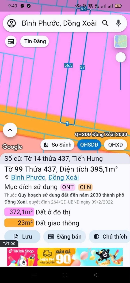 Bán đất 350m² gần trường học Bình Phước Đồng Nai - Ảnh thu nhỏ 3