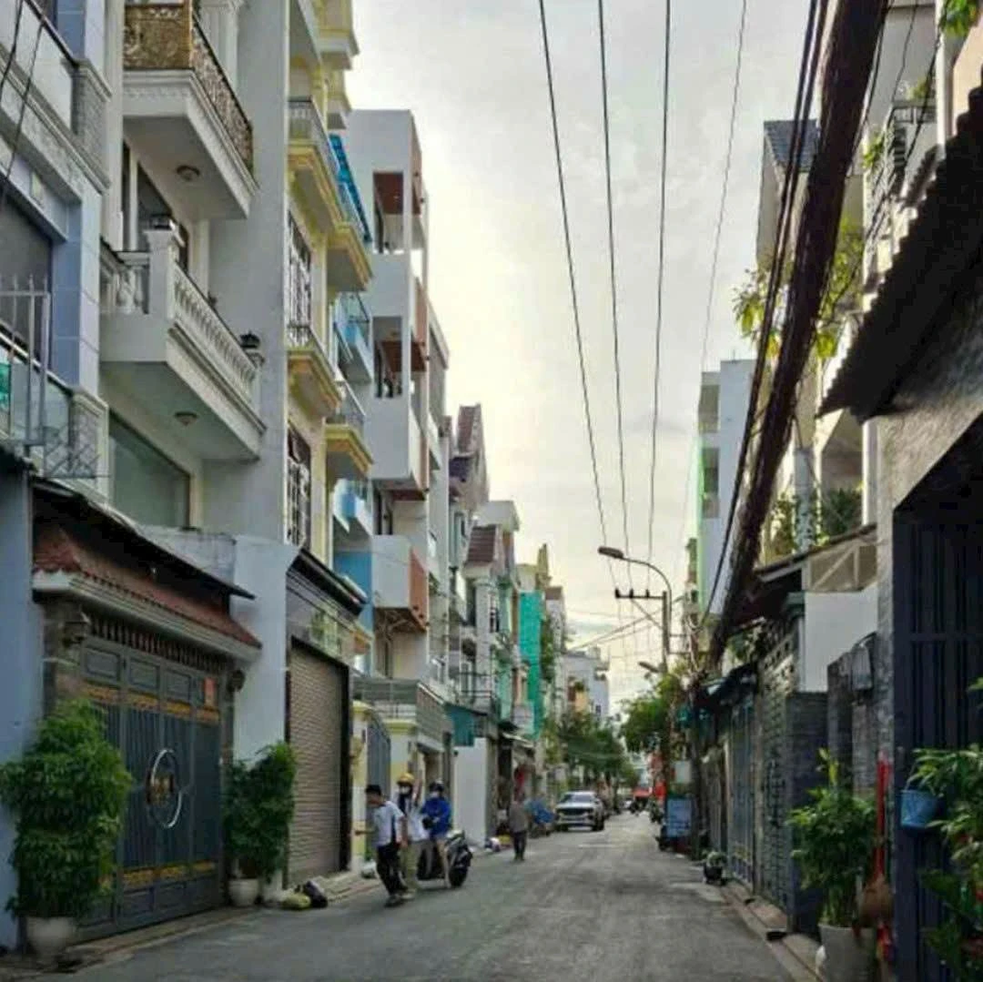 Bán nhà mặt tiền đường Đàm Thận Huy 4x13m, 1 trệt 3 lầu, 4PN, giá hơn 6 tỷ, Tân Phú - Ảnh 1