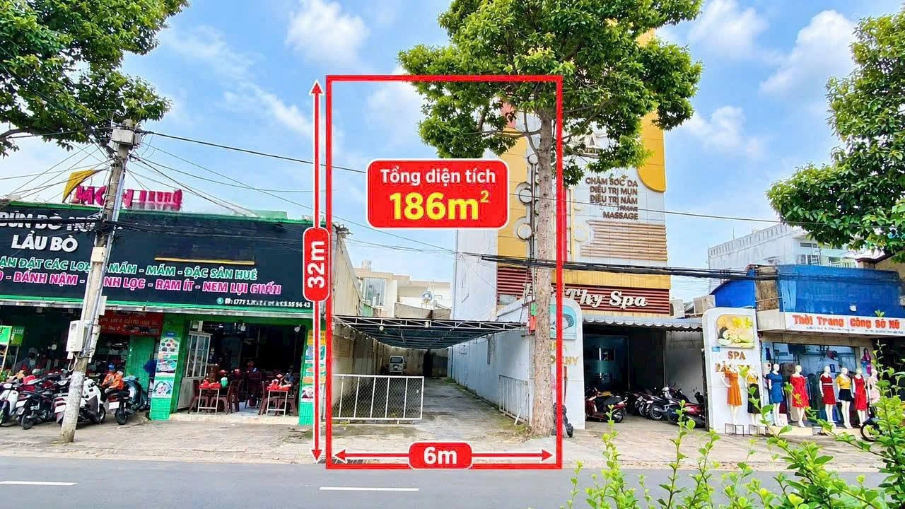 Bán đất mặt tiền Nguyễn Ái Quốc 186m² Đồng Nai 13,9 tỷ - Ảnh 1