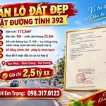 Bán lô đất 117,5m² mặt tiền TL392 Vạn Phúc, Ninh Giang - Ảnh thu nhỏ 1