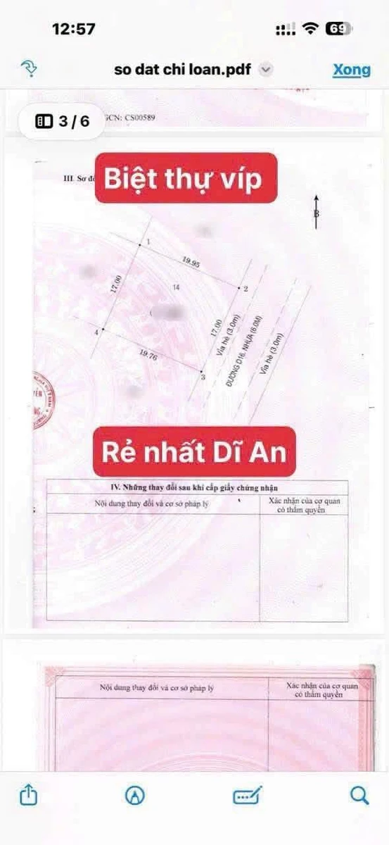Bán biệt thự tân cổ điển 340,8m² giá 15 tỷ Dĩ An - Ảnh thu nhỏ 3