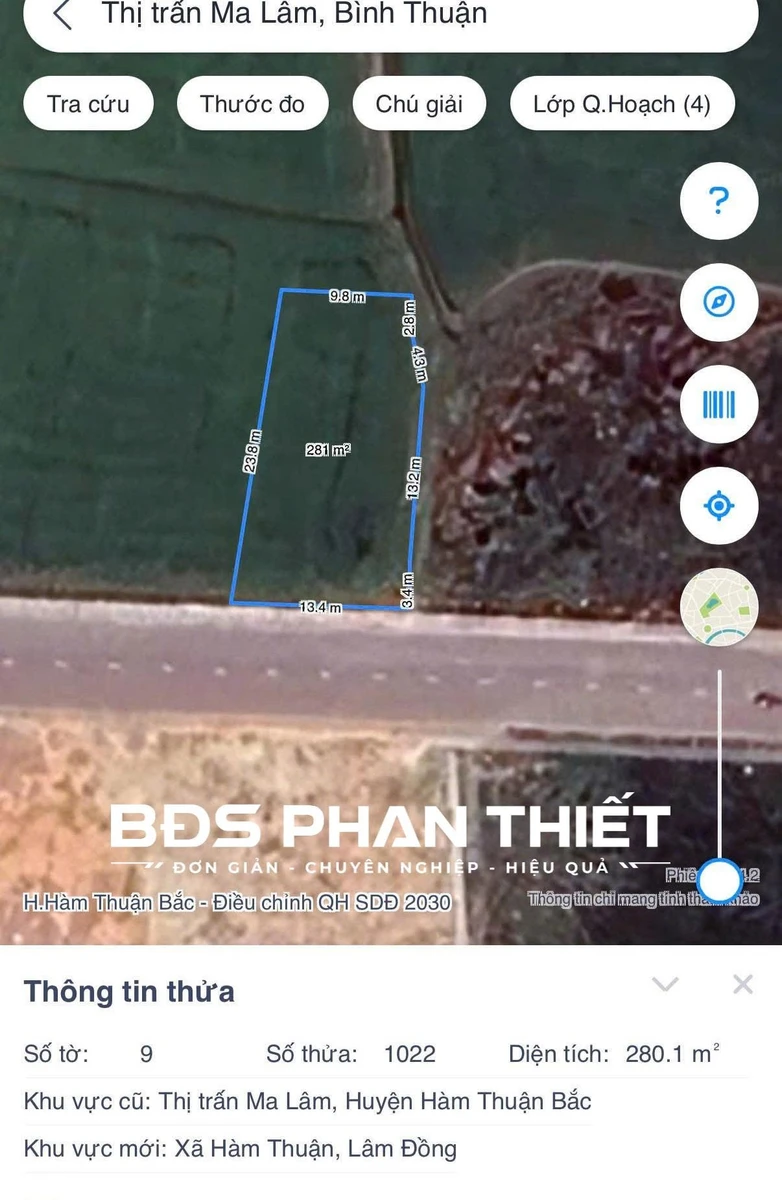 Bán đất mặt tiền Phan Bội Châu, 280 m2, 1.7 tỷ - Ảnh thu nhỏ 4