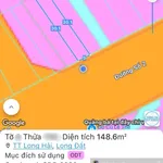 Mặt tiền đường 3/2 trung tâm thị trấn Long Hải - BRVT - DT 148,6m2 - 5x30m full thổ cư - Ảnh thu nhỏ 4