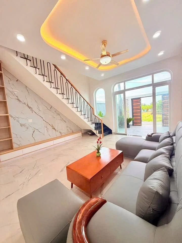 Bán nhà 1 trệt 1 lầu 116m² Phước Vân, Cần Dước, Long An - Ảnh thu nhỏ 3
