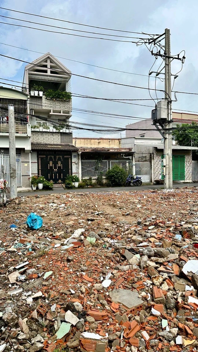 Bán đất thổ cư 100m2 sổ hồng riêng gần chợ Trung Chánh, Quận 12 - Ảnh thu nhỏ 3
