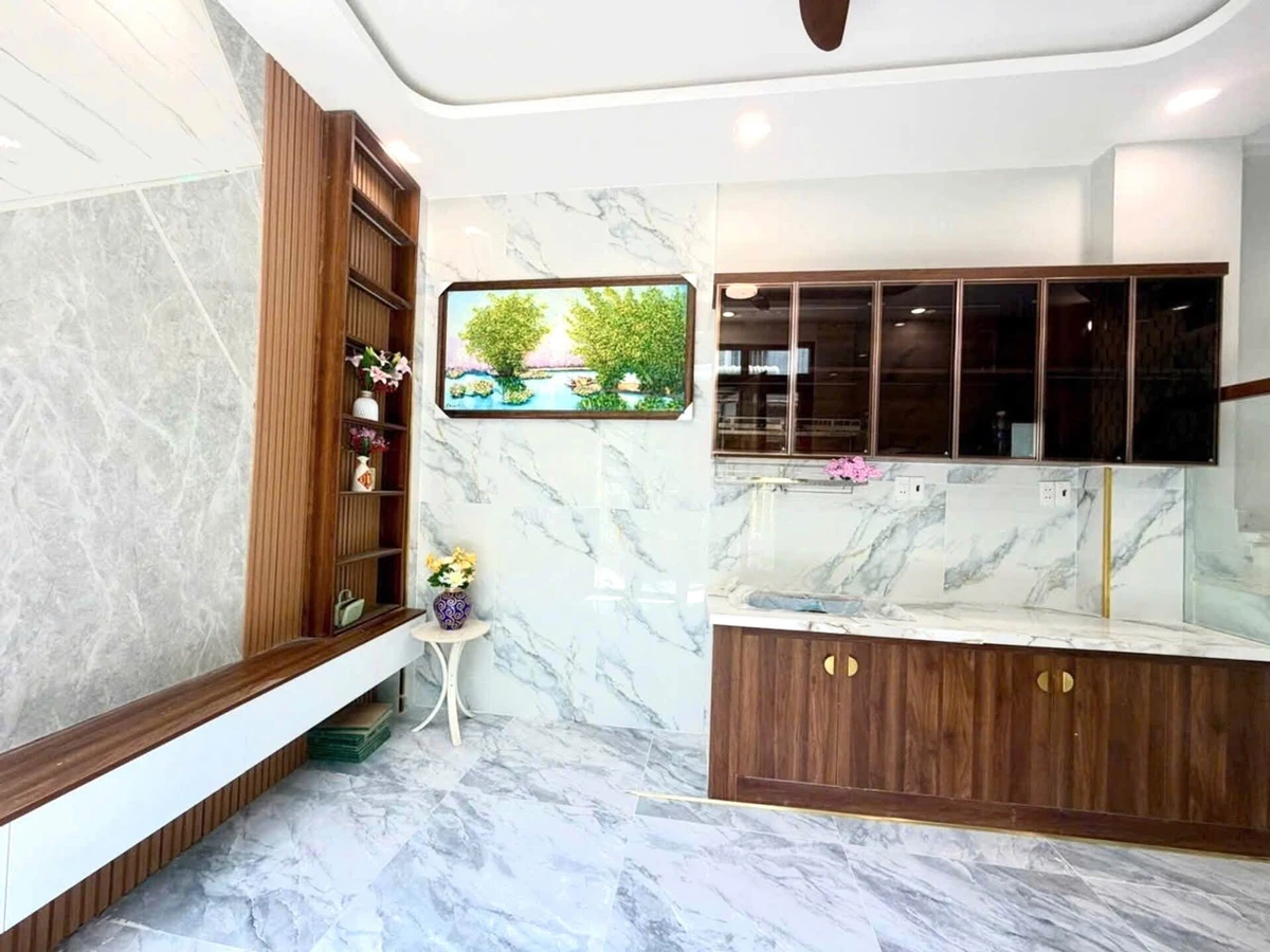 Bán nhà mới xây 60m2 sàn đường Tỉnh Lộ 10, gần chợ Phú Lâm, Bình Tân - Ảnh thu nhỏ 4