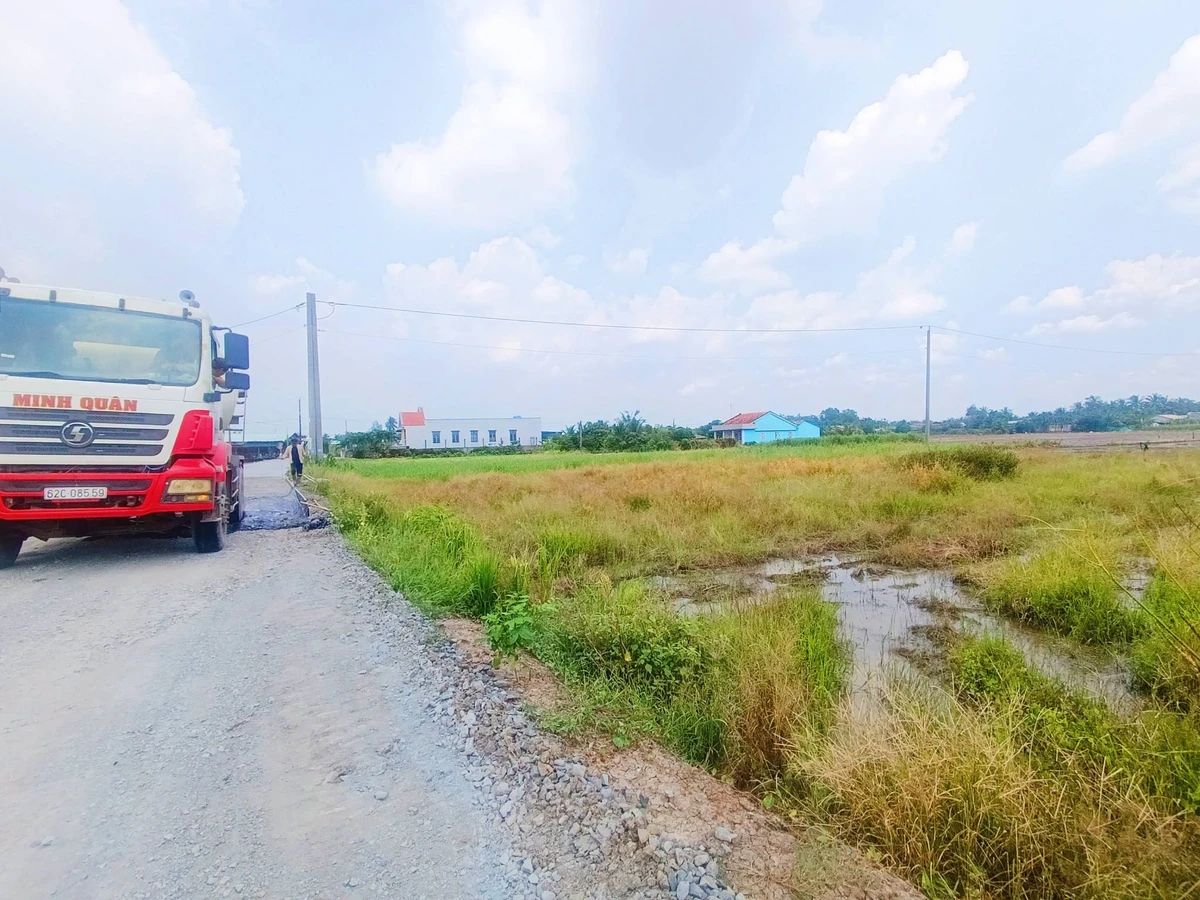 Bán đất thổ cư 5x30m giá 599 triệu tại xã Quê Mỹ Thạnh, Tân Trụ, Long An - Ảnh thu nhỏ 2
