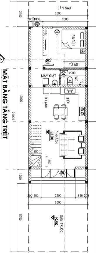 Bán nhà Long Khánh 5x22m, 1 trệt 1 lầu, 2.28 tỷ - Ảnh thu nhỏ 5