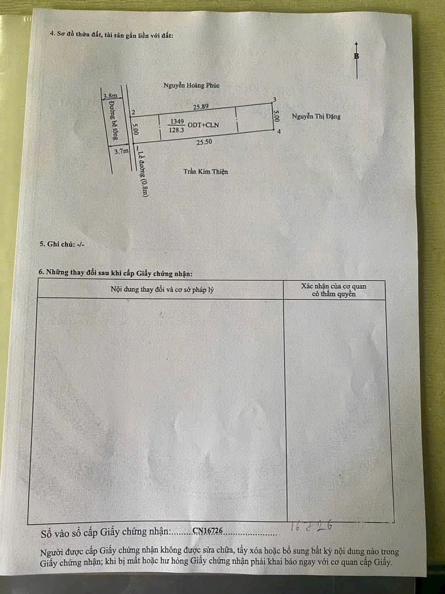 Bán đất nhánh 385 Phú Hòa 70m² giá 2 tỷ 500 - Ảnh thu nhỏ 2