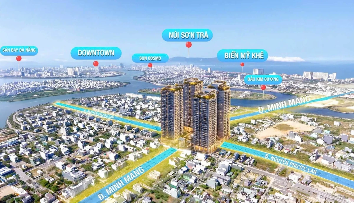 Bán căn hộ 2PN Fours Tower 61m² giá 2,3 tỷ Đà Nẵng - Ảnh thu nhỏ 2