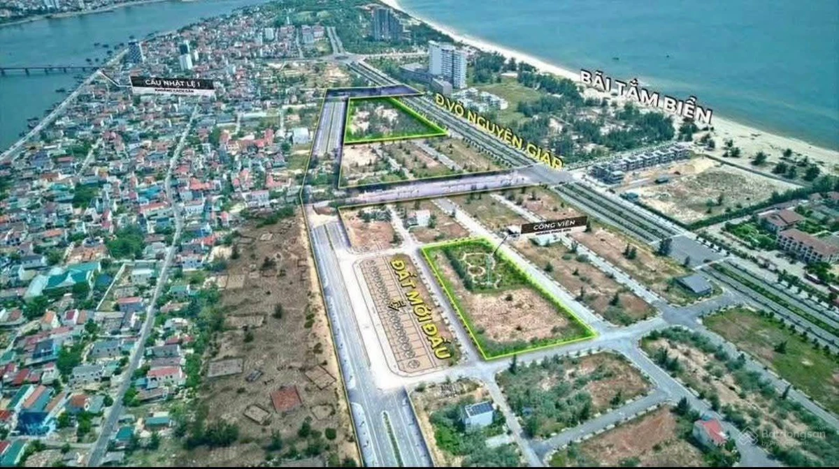 Bán đất BT mặt tiền Võ Nguyên Giáp, KĐT Sa Động, Bảo Ninh, Đồng Hới, Quảng Bình (420m2, 26 tỷ) - Ảnh thu nhỏ 2