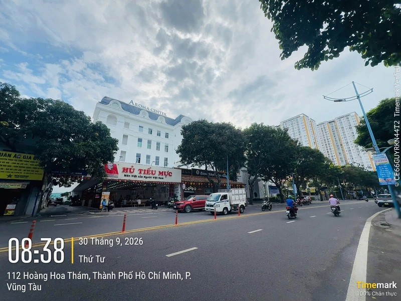 Bán nhà góc 2 mặt tiền 7,5x16,85m, 124,4m2 gần đường Hoàng Hoa Thám, Tam Thắng, Vũng Tàu
