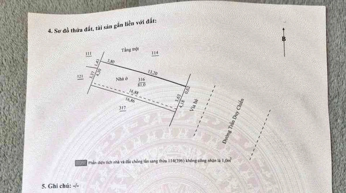 Bán đất mặt tiền Trần Duy Kiến 81m² gần biển 11.5 tỷ - Ảnh 1