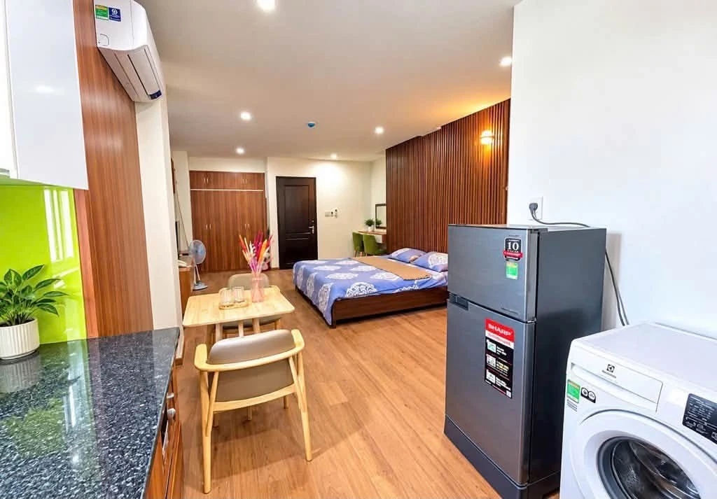 Bán tòa căn hộ dịch vụ 5 tầng mặt tiền Nguyễn Công Trứ, Sơn Trà, Đà Nẵng, 94m2, dòng tiền 100 triệu/tháng - Ảnh 1
