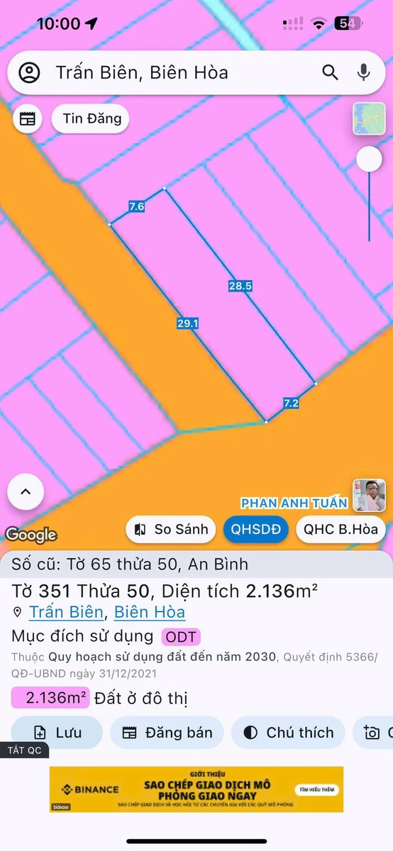 Bán nhà 2 mặt tiền đường Bùi Văn Hòa 210m2, 9 tỷ - Ảnh 1