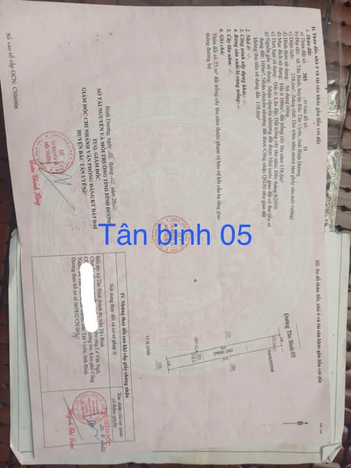 Bán đất Tân Bình 100m², giá 1,6 tỷ - Ảnh thu nhỏ 2