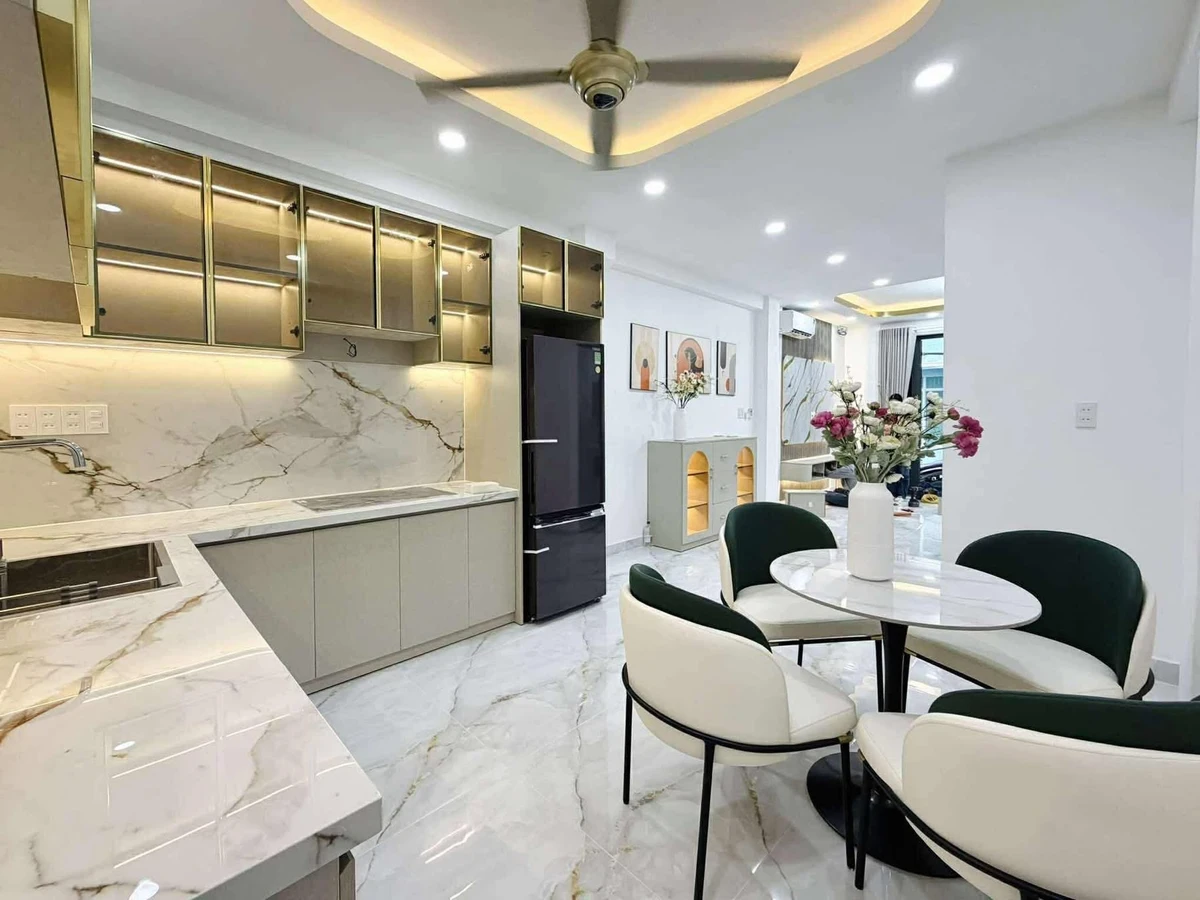Bán nhà 3 tầng full nội thất 47m2 Phan Văn Trị, Bình Thạnh - Ảnh thu nhỏ 4