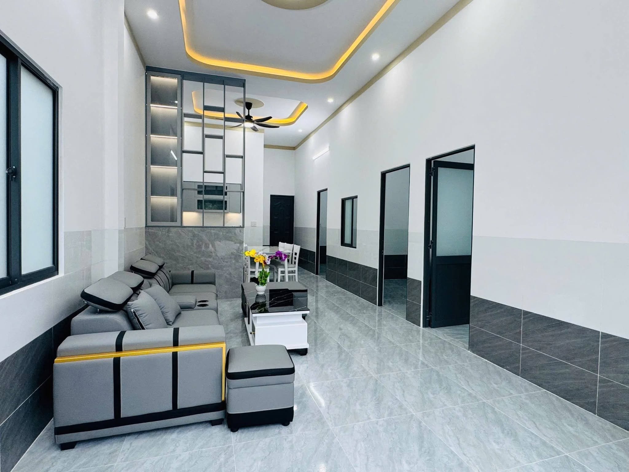 Bán nhà cấp 4 mái Thái 100.5m² 1 tỷ 880 Bình Dương - Ảnh thu nhỏ 3