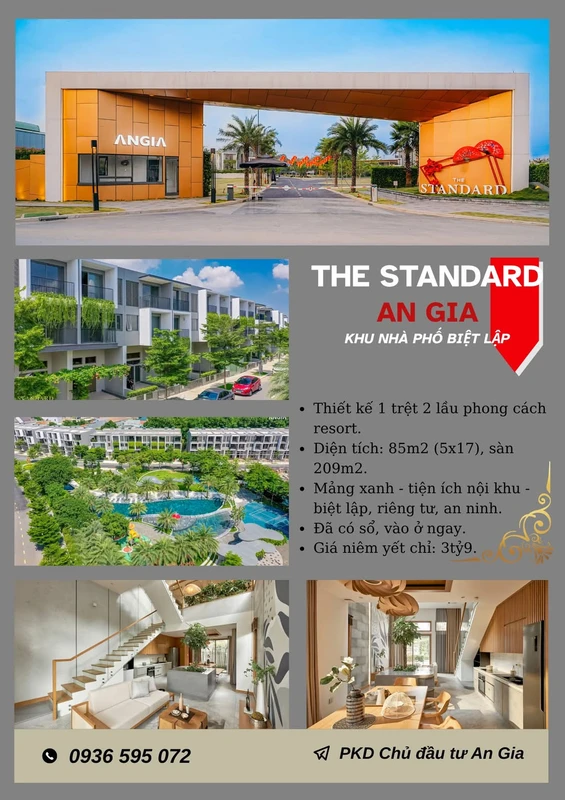 Bán nhà phố 85m² 1 trệt 2 lầu trong khu compound gần VSIP, Bình Dương, giá 3,9 tỷ