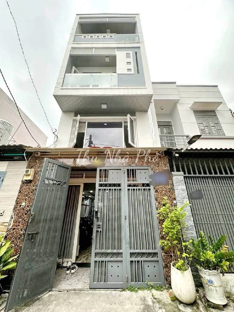 Bán nhà hẻm xe tải Lê Cơ, 62m², 4 tầng, 6PN, giá 7,5 tỷ, Bình Tân - Ảnh 1
