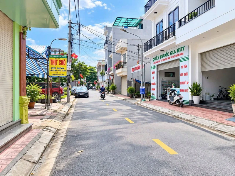 Bán lô đất 136m2 mặt đường Máng Nước Vĩnh Khê, An Đồng