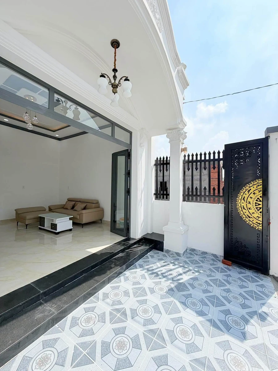 Bán nhà cấp 4 sổ hồng 2PN 102m² Cần Giuộc Long An - Ảnh thu nhỏ 3