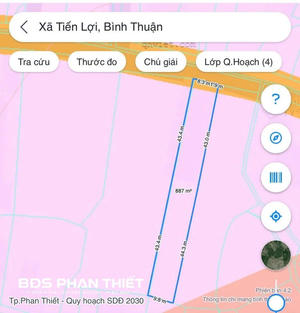 Bán nhà vườn Phan Thiết 891.6 m2 - 5.8 tỷ