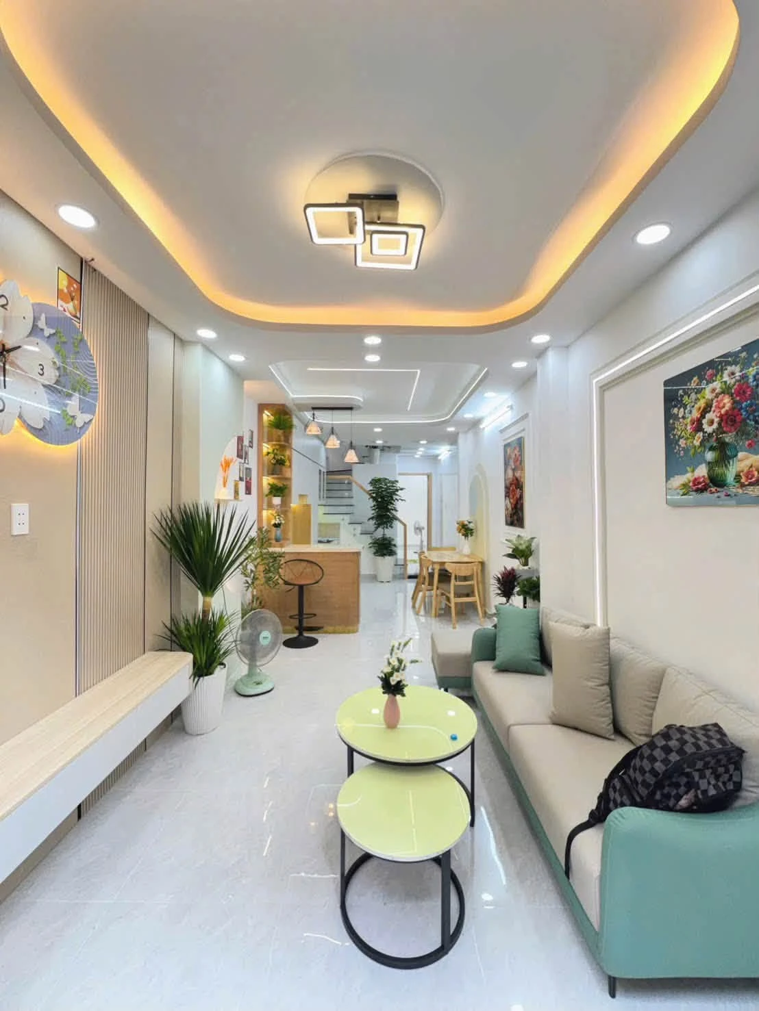 Bán nhà mới 3 tầng 42m2, 4 phòng, hẻm 4m gần đường Tên Lửa, Bình Tân - Ảnh 1