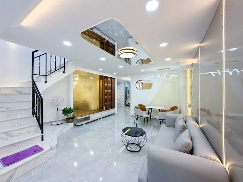 Bán nhà phố 55m² 4PN sát Landmark 81, Bình Thạnh, 7.85 tỷ - Ảnh thu nhỏ 3