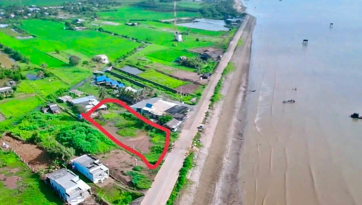 Bán đất mặt tiền biển Gò Công Đông 615m², 1 tỷ 900 triệu - Ảnh 1