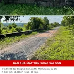 Bán 1ha mặt tiền sông Sài Gòn tại Củ Chi, 14 tỷ - Ảnh thu nhỏ 5