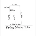 Bán đất 48m² sổ hồng riêng gần chợ Chiều Bình Tả, Long An - Ảnh thu nhỏ 4