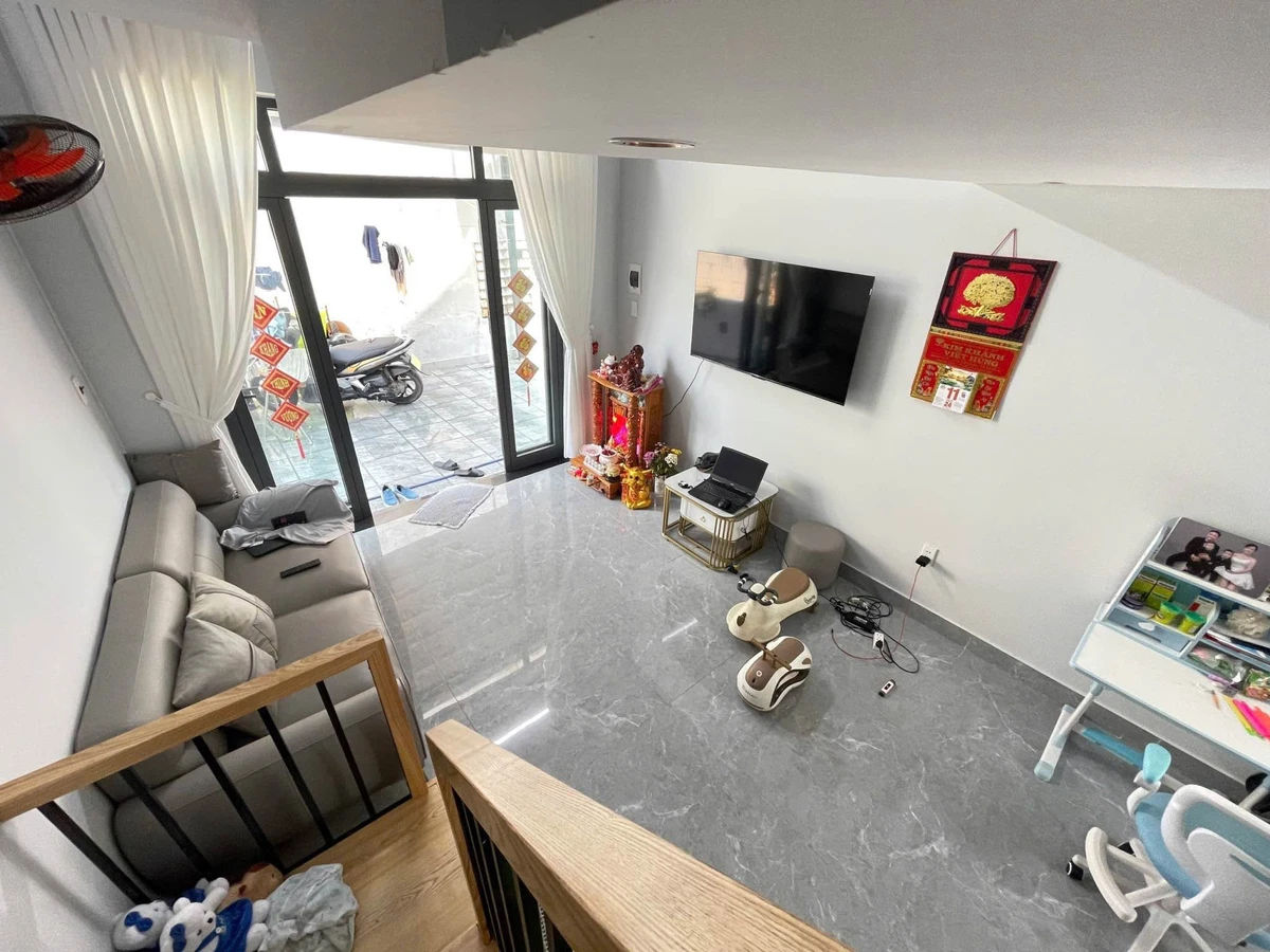 Bán nhà kiệt 2PN 75m2 mới xây Tôn Đản Quận 1 - Ảnh thu nhỏ 5