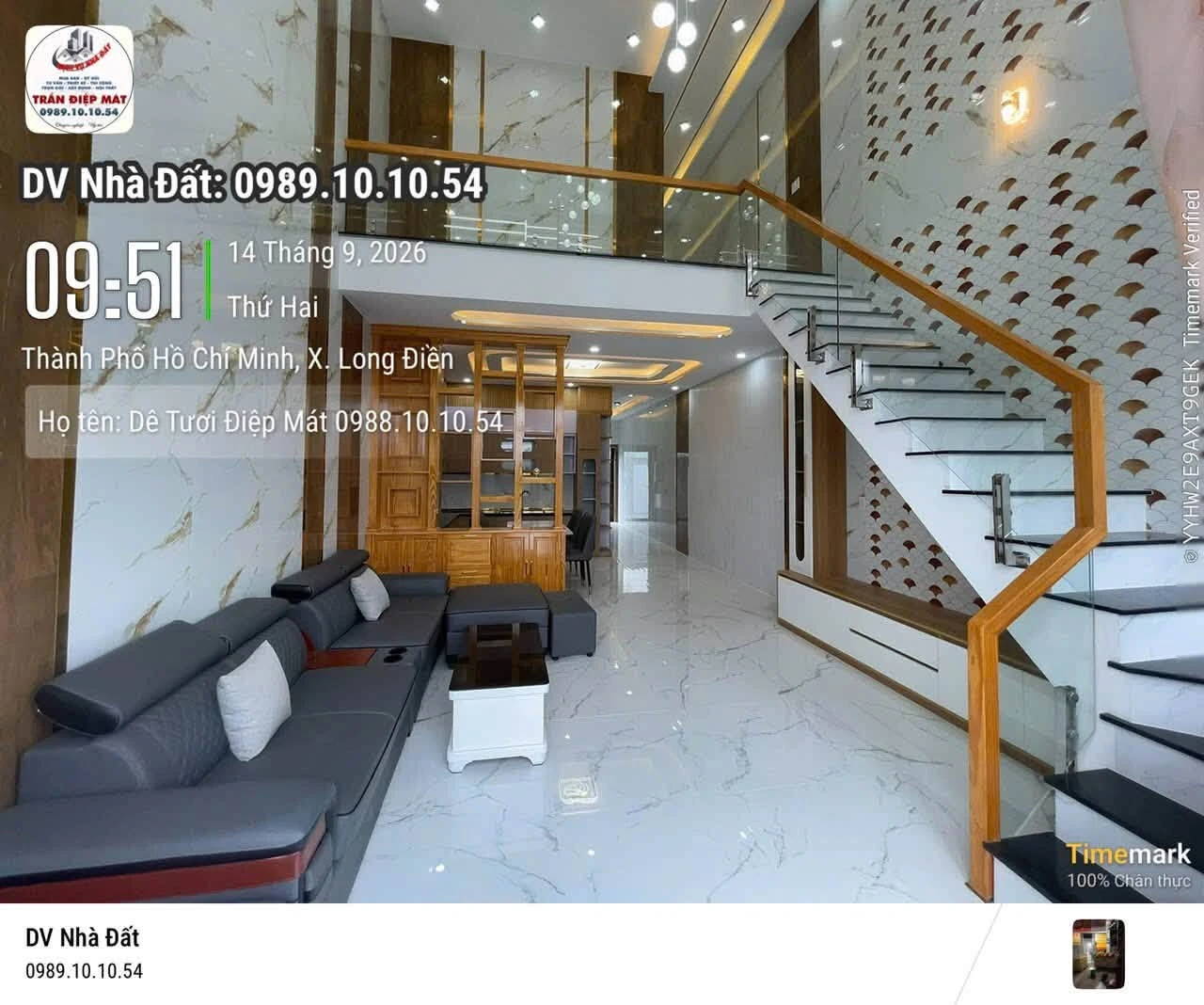 Bán nhà 1 lầu 1 trệt 3PN 50m² Long Hải, 2 tỷ 475 triệu - Ảnh 1