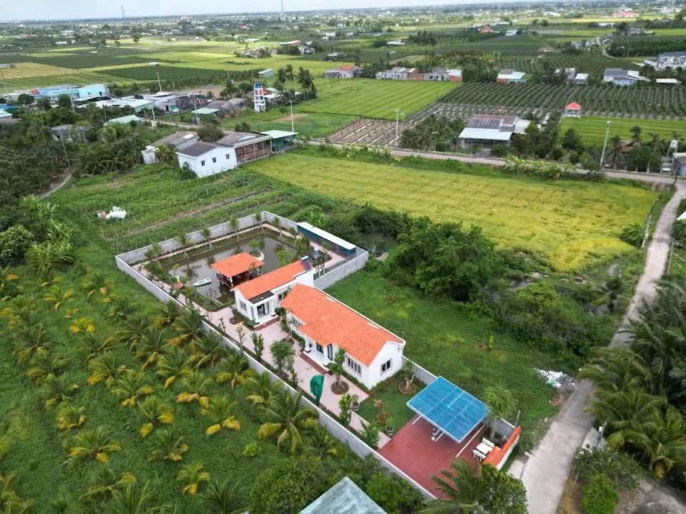 Bán nhà vườn 1230m2 Hoà Phú, Châu Thành, Long An 4 tỷ 950 - Ảnh 1