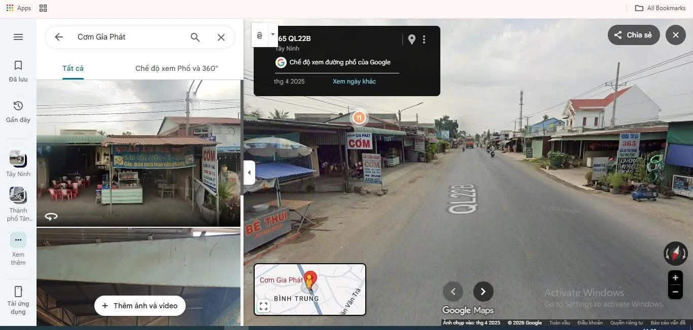 Bán đất mặt tiền QL22 260m² Tây Ninh 1 tỷ 8 - Ảnh 1